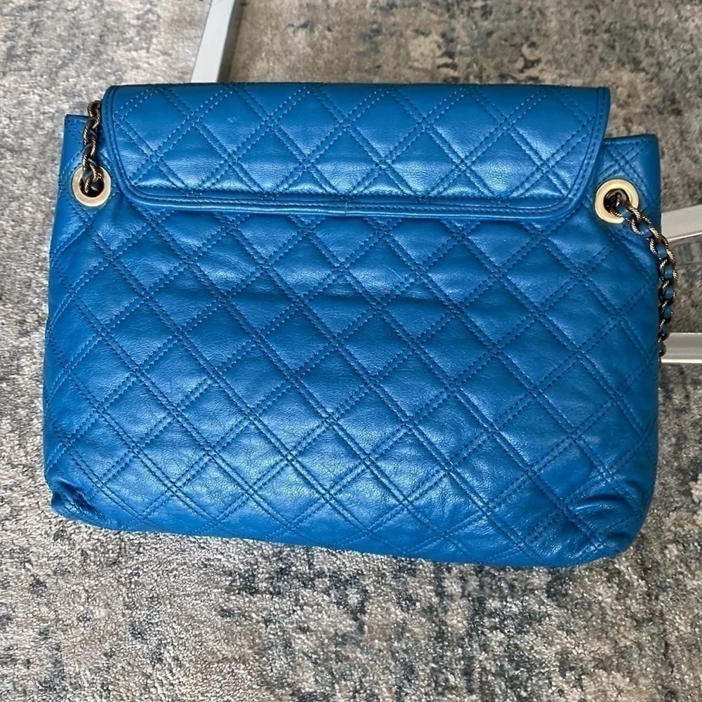 Marc Jacobs Leather Quilted Evening Shoulder Bag